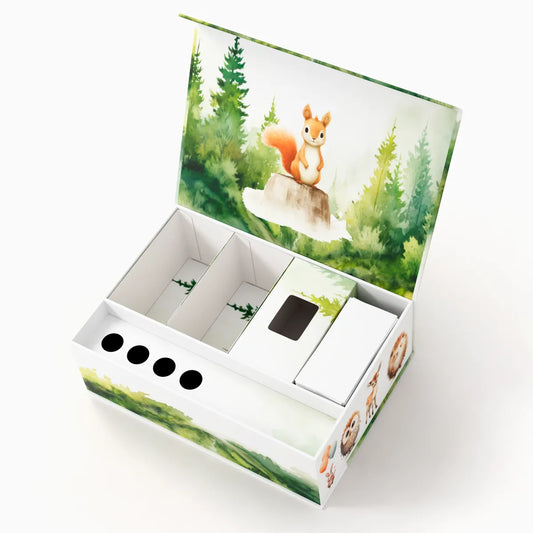 Diabetic Organizer Box Forest Animals